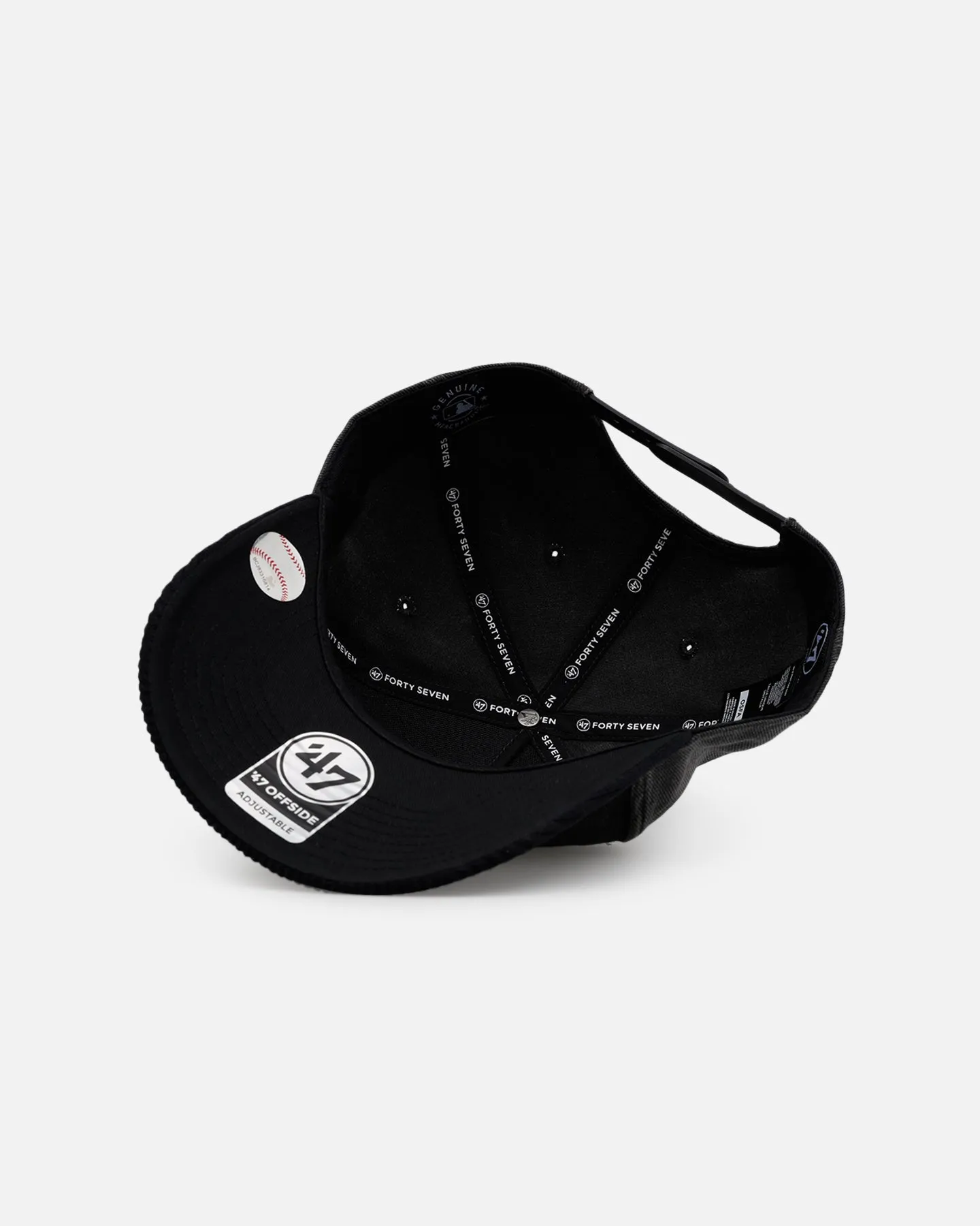 47 Brand Houston Astros 'Apollo Corduroy' Offside DT Snapback Black