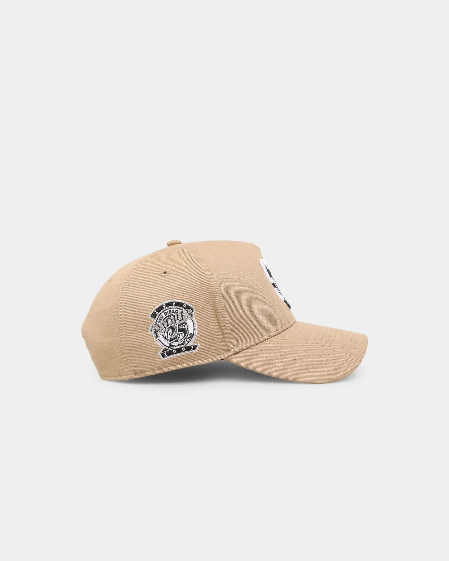 47 Brand San Diego Padres 'Khaki Stadium' Sure Shot 47 MVP DT Snapback Khaki/Black