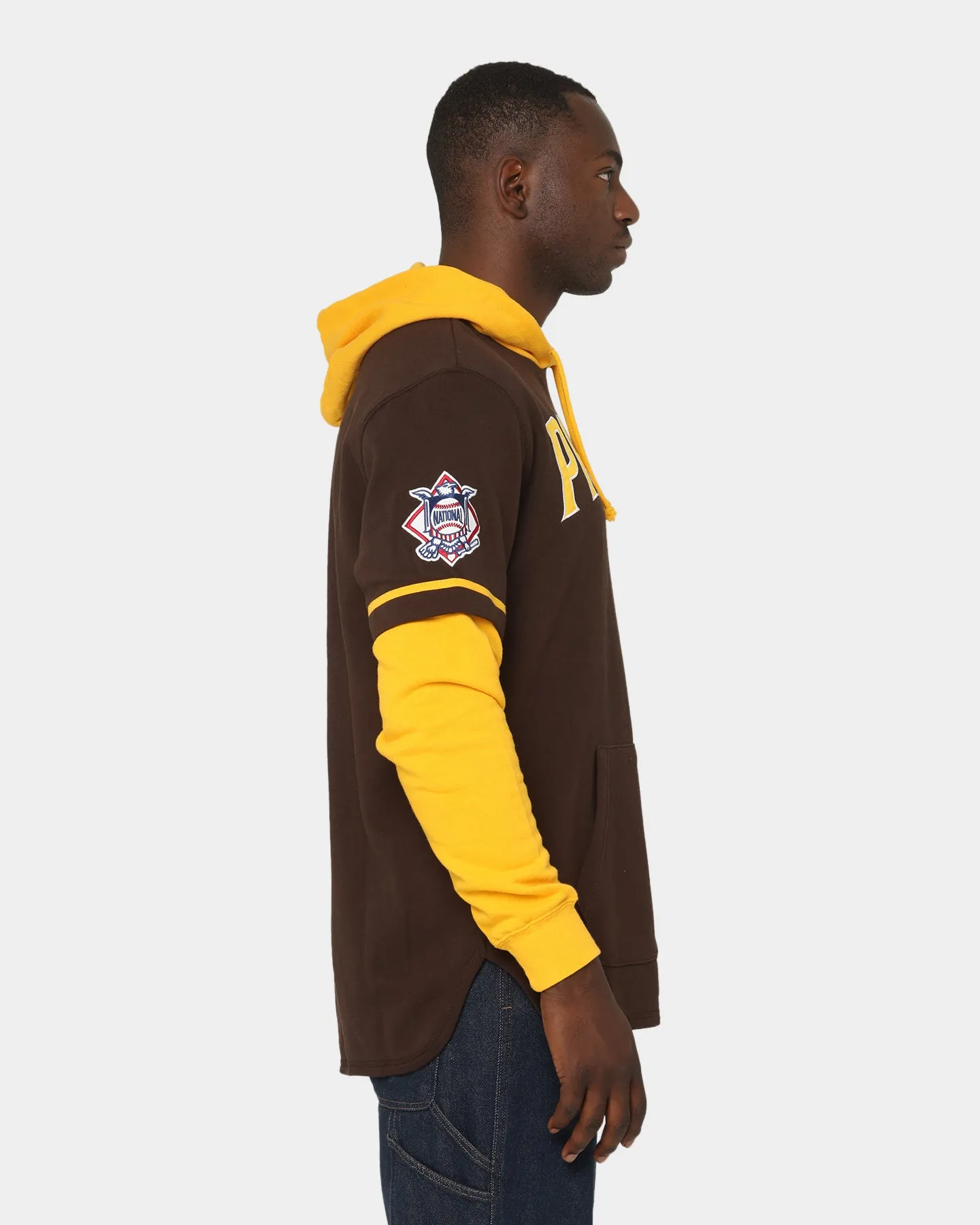 47 Brand San Diego Padres Shortstop Hoodie Brown