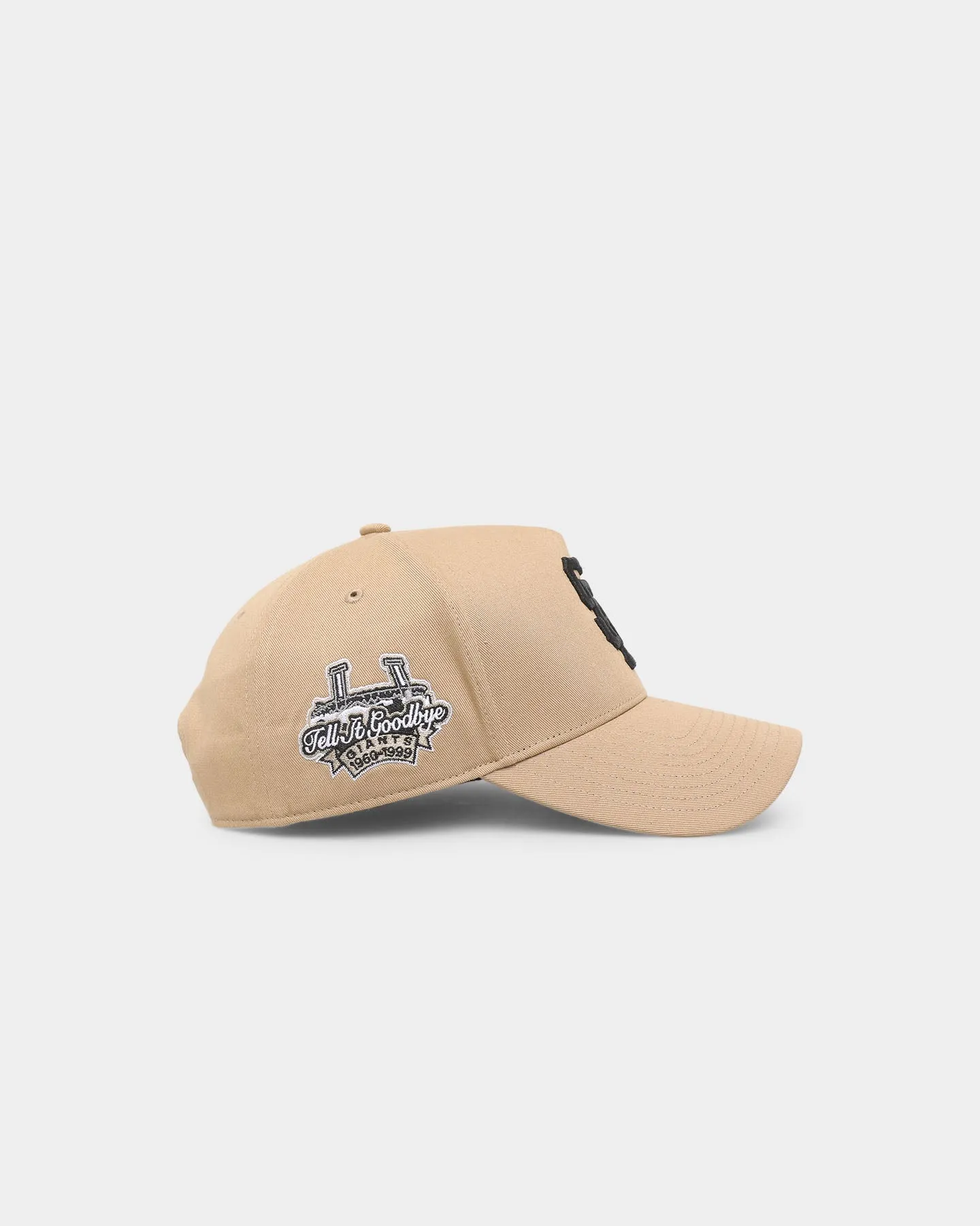 47 Brand San Francisco Giants 'Khaki Stadium' Sure Shot 47 MVP DT Snapback Khaki/Black