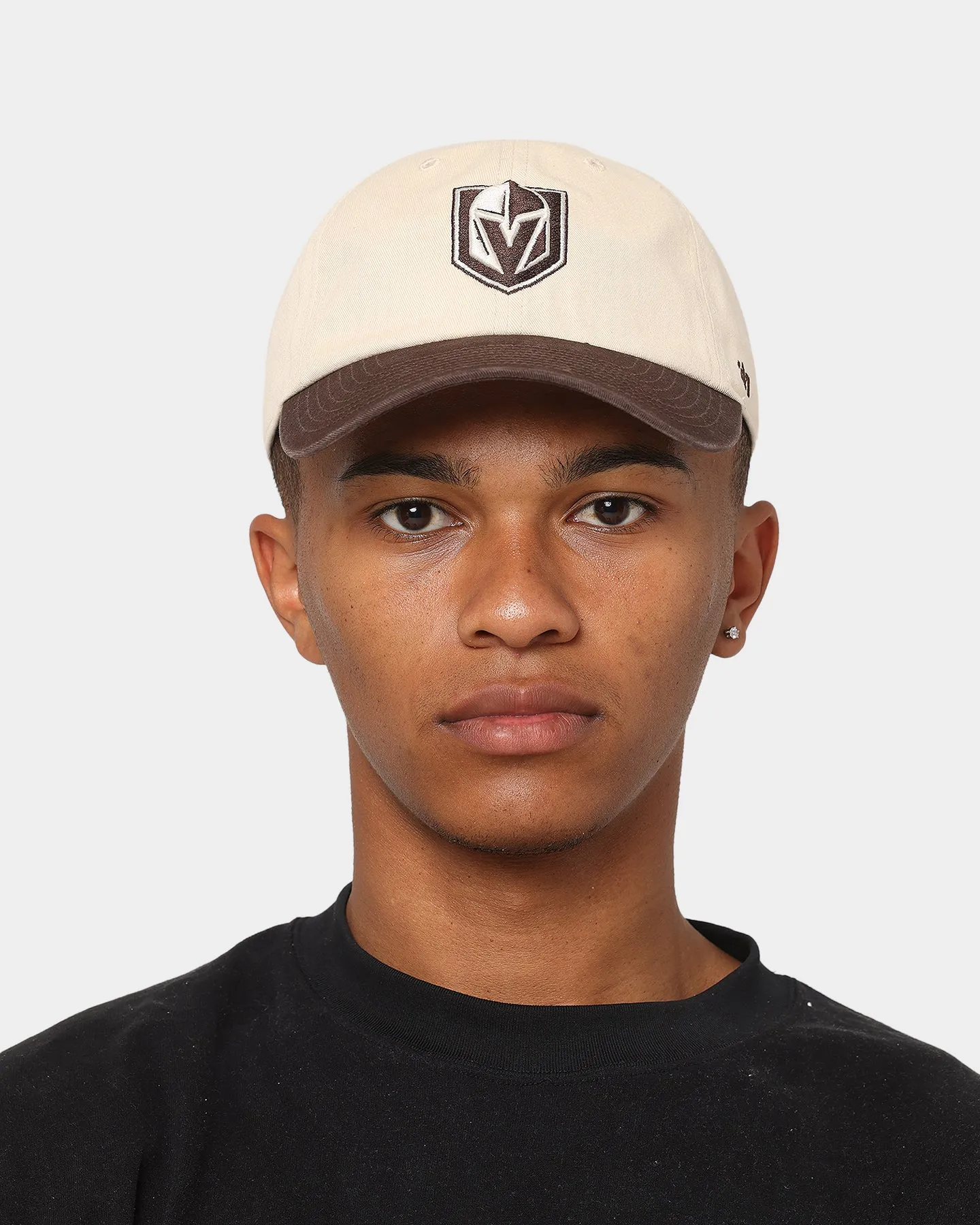 47 Brand Vegas Golden Knights 'Cookies & Cream' Clean Up Strapback Natural/Brown