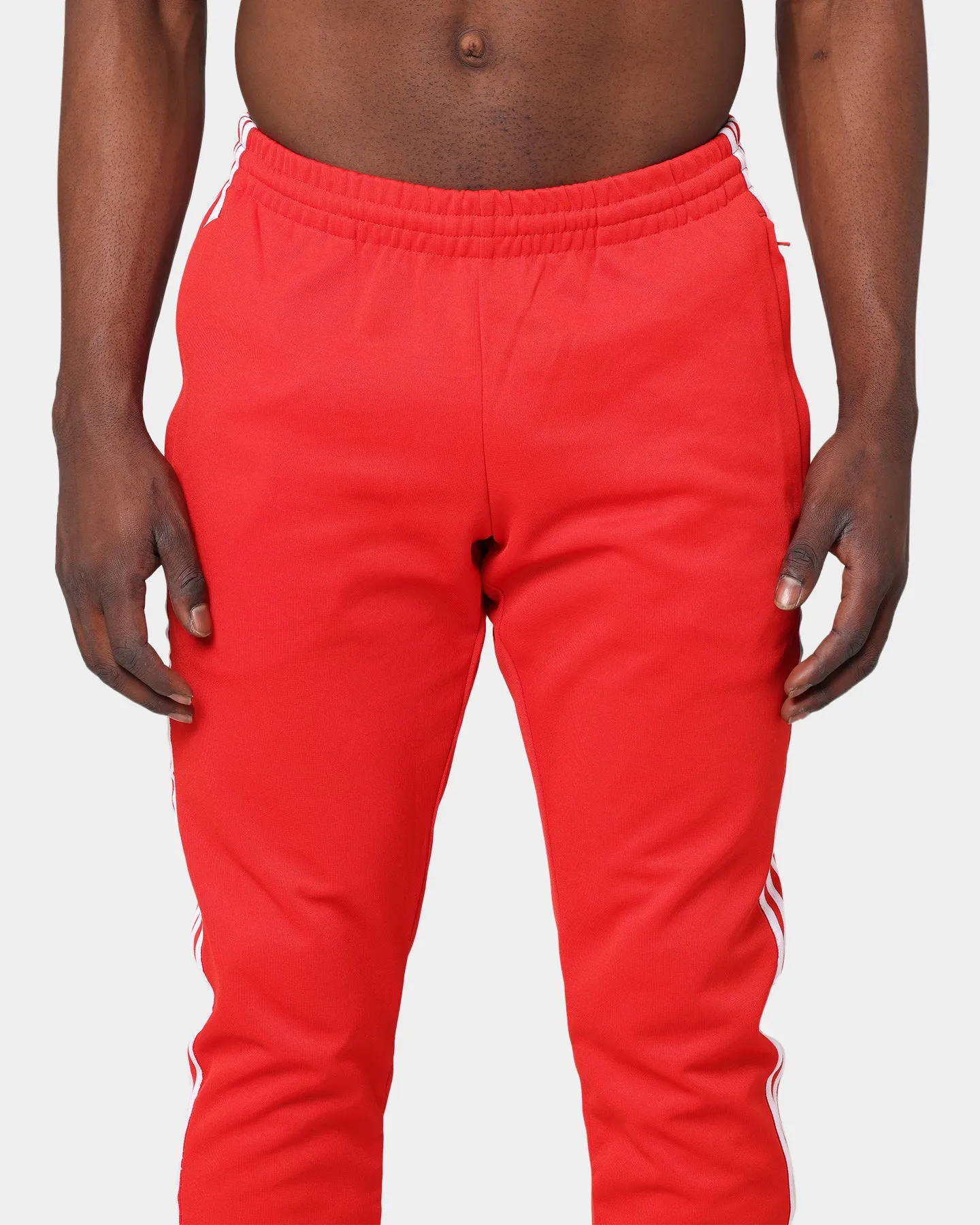 Adidas Classics Primeblue SST Track Pant Red/White
