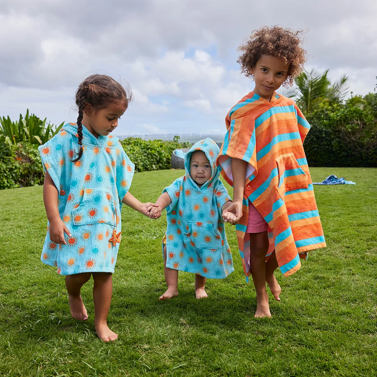 Baby Hooded Beach Poncho