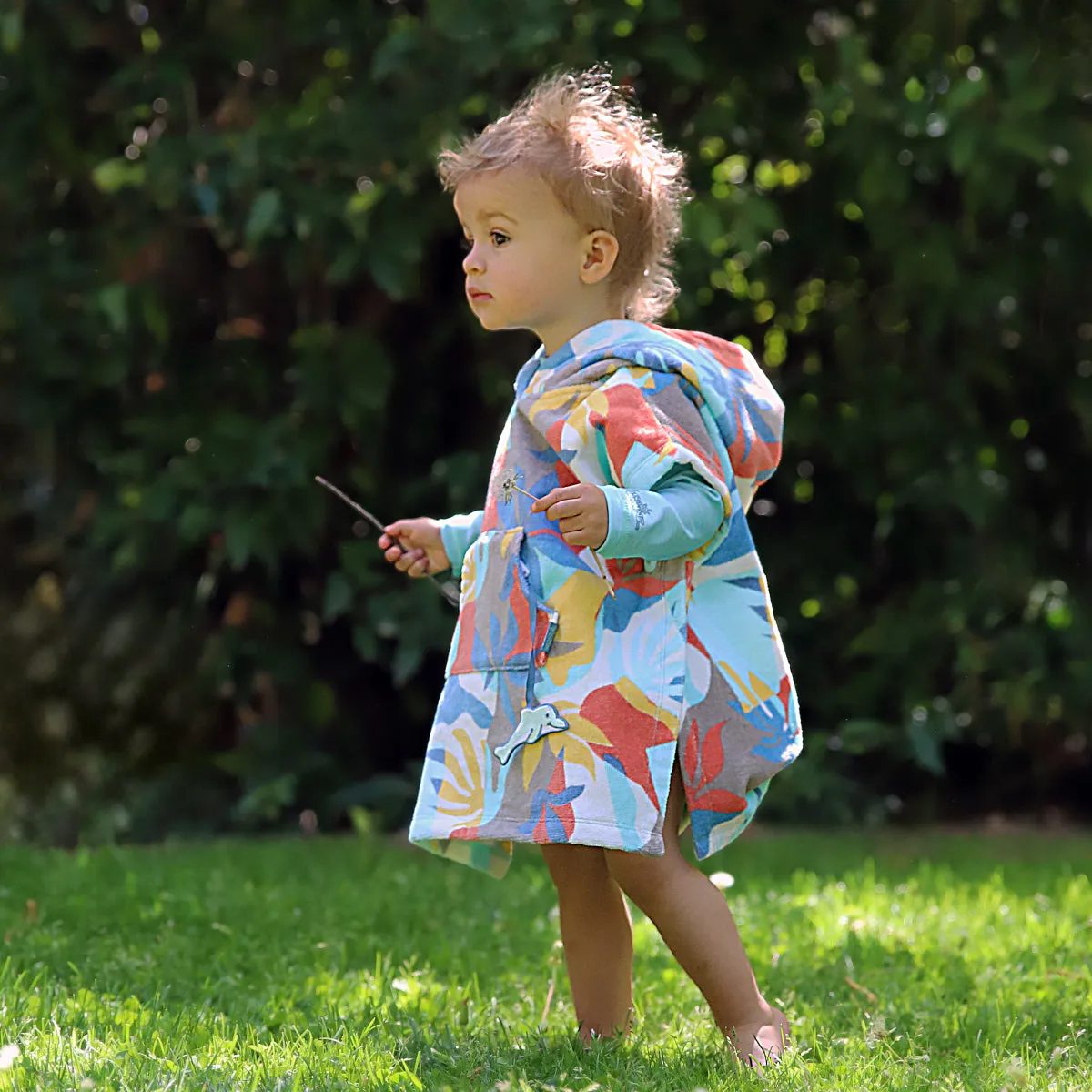 Baby Hooded Beach Poncho