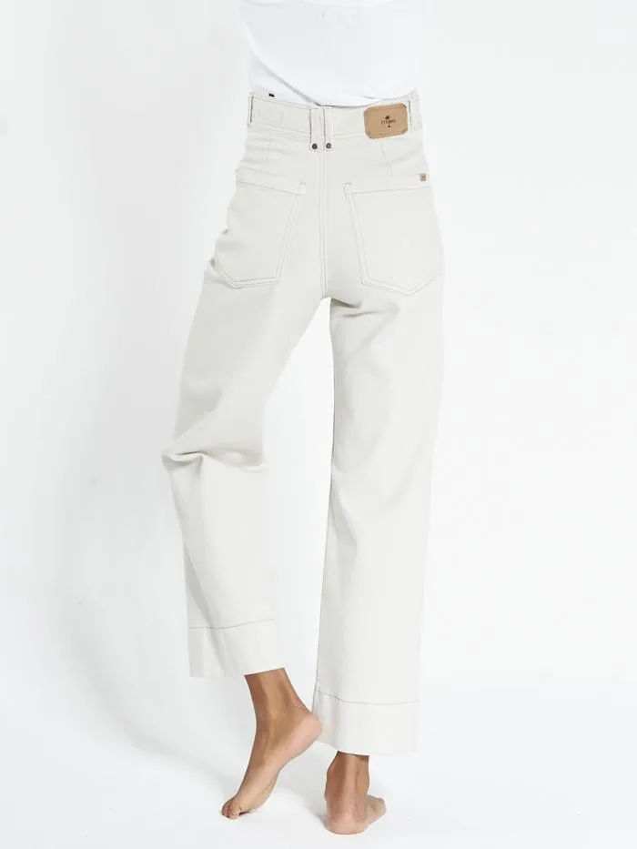 Belle Stretch Jean - Vintage Bone