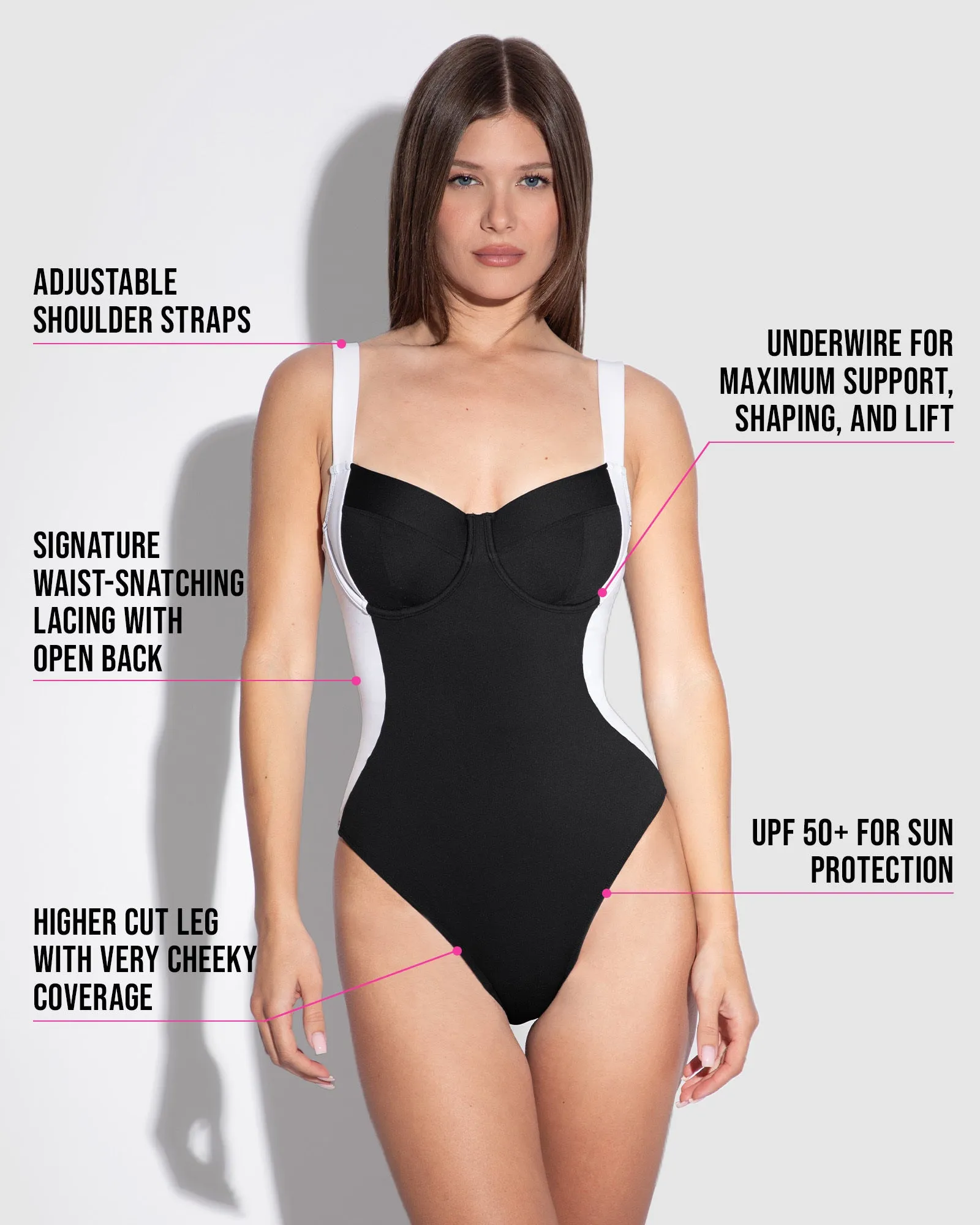 Brazilian Lifty - Contour Black/White