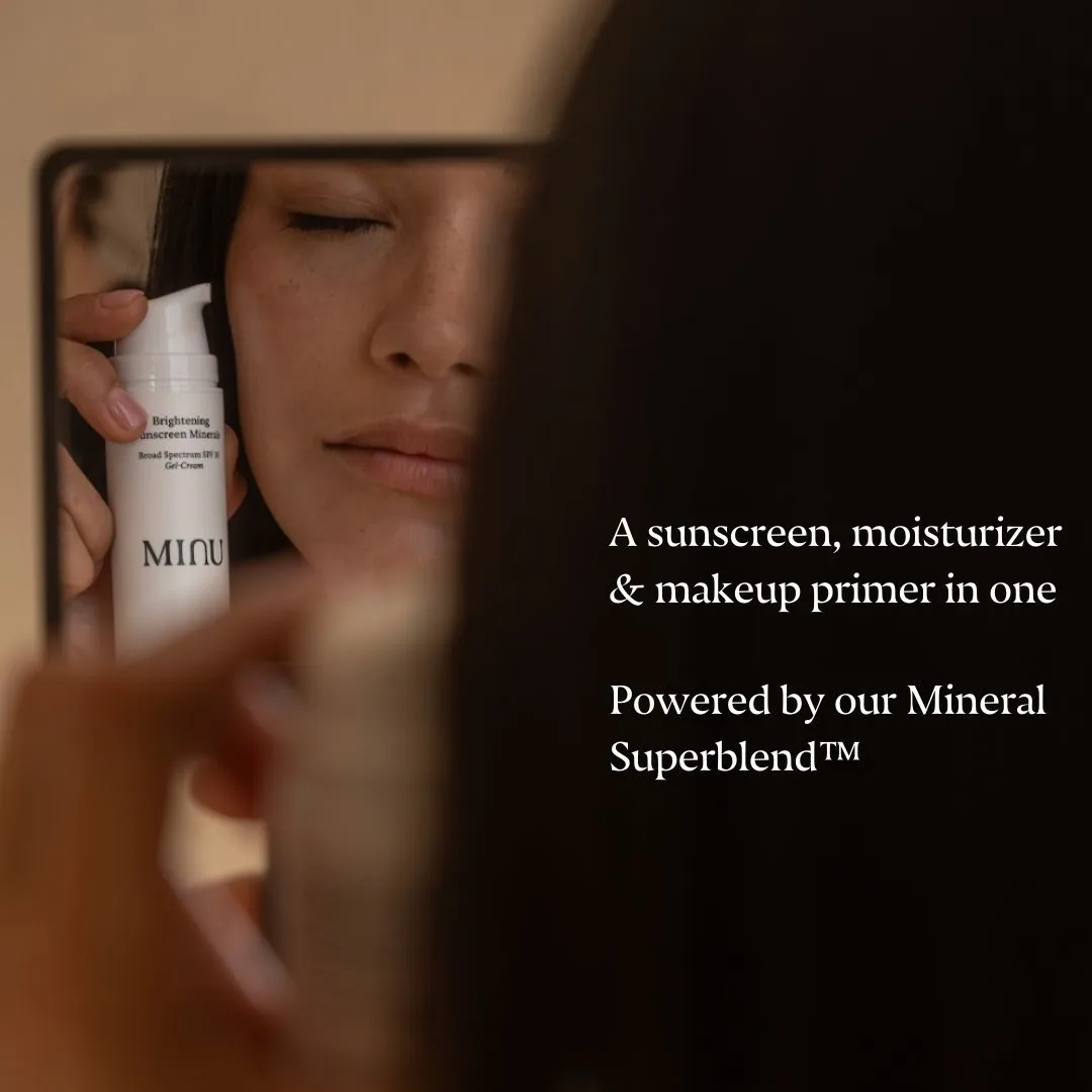 Brightening Sunscreen Minerals Broad Spectrum SPF 30 Gel-Cream