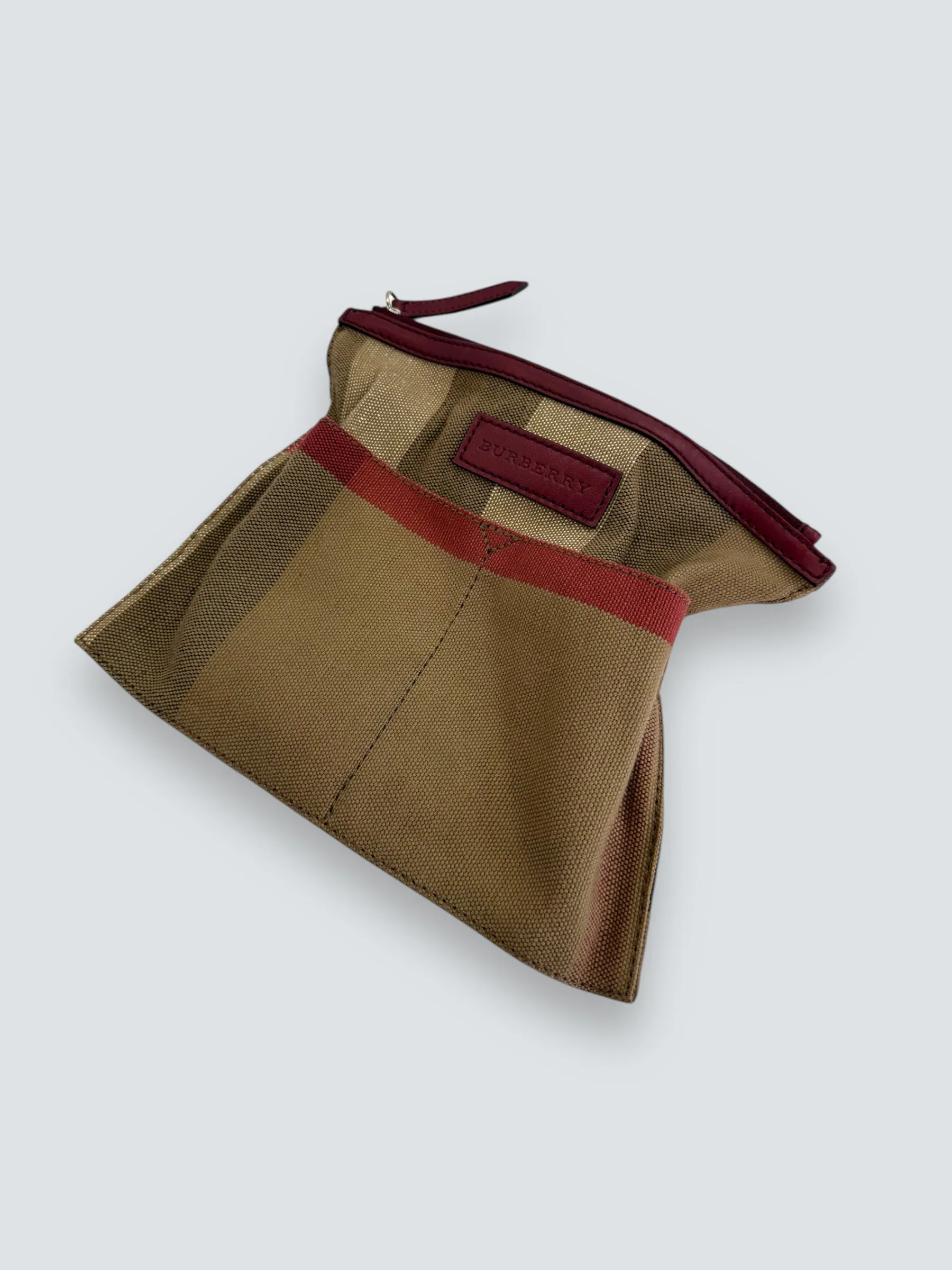 Burberry Mega Ashby Canvas Bucket Bag