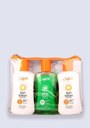 Calypso Travel Pack Sun Lotion SPF 15. 20 And After Sun 100ml
