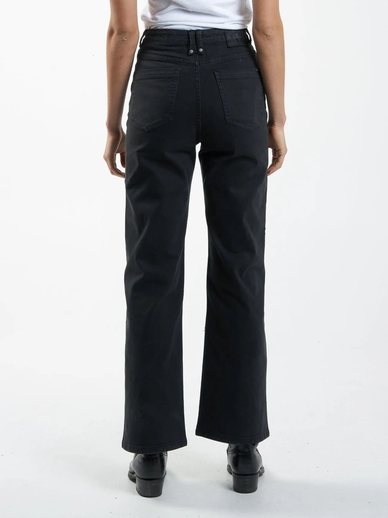 Cherry High Rise Stretch Jean - Dusk Black