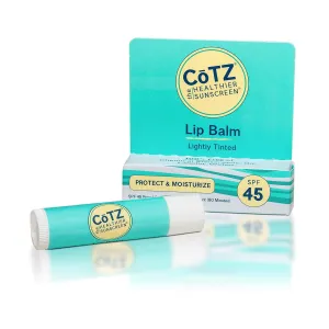 CoTZ Lip Balm - Lightly Tinted Sunscreen - SPF 45  (0.14oz)