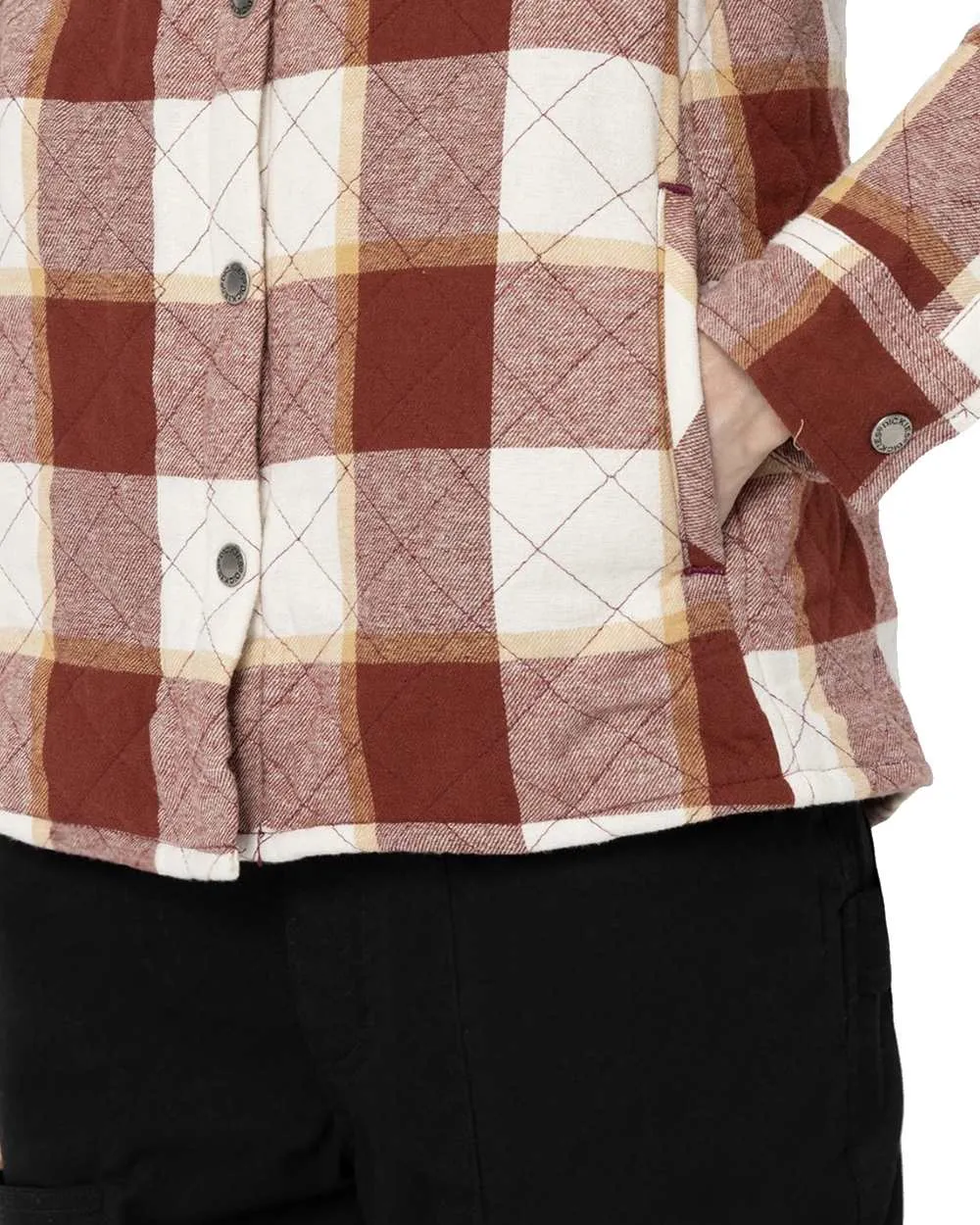 Dickies Womens Flannel Shirt Jacket