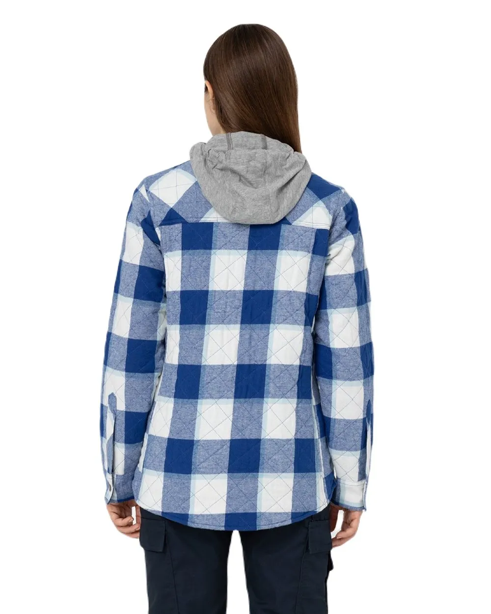 Dickies Womens Flannel Shirt Jacket