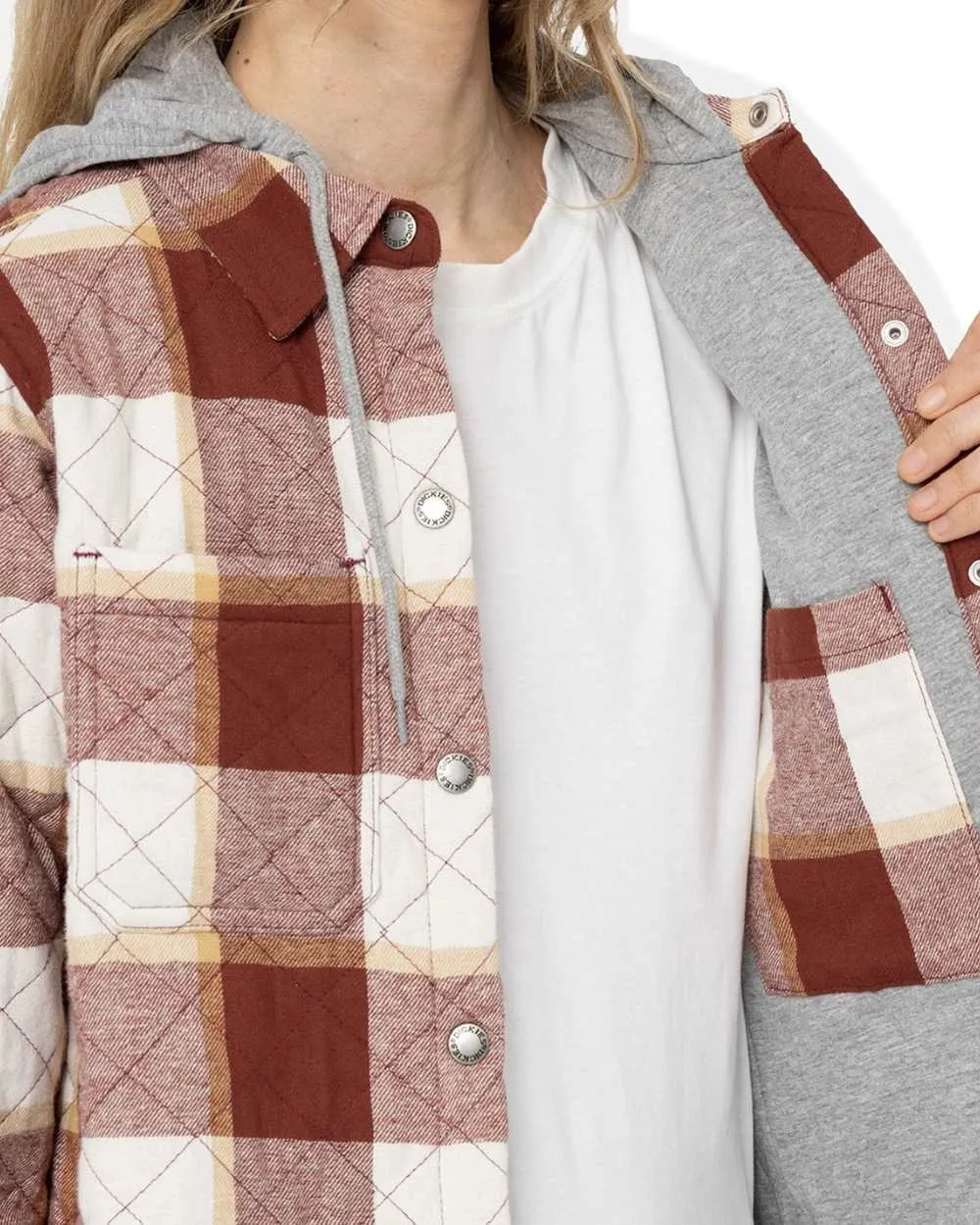 Dickies Womens Flannel Shirt Jacket