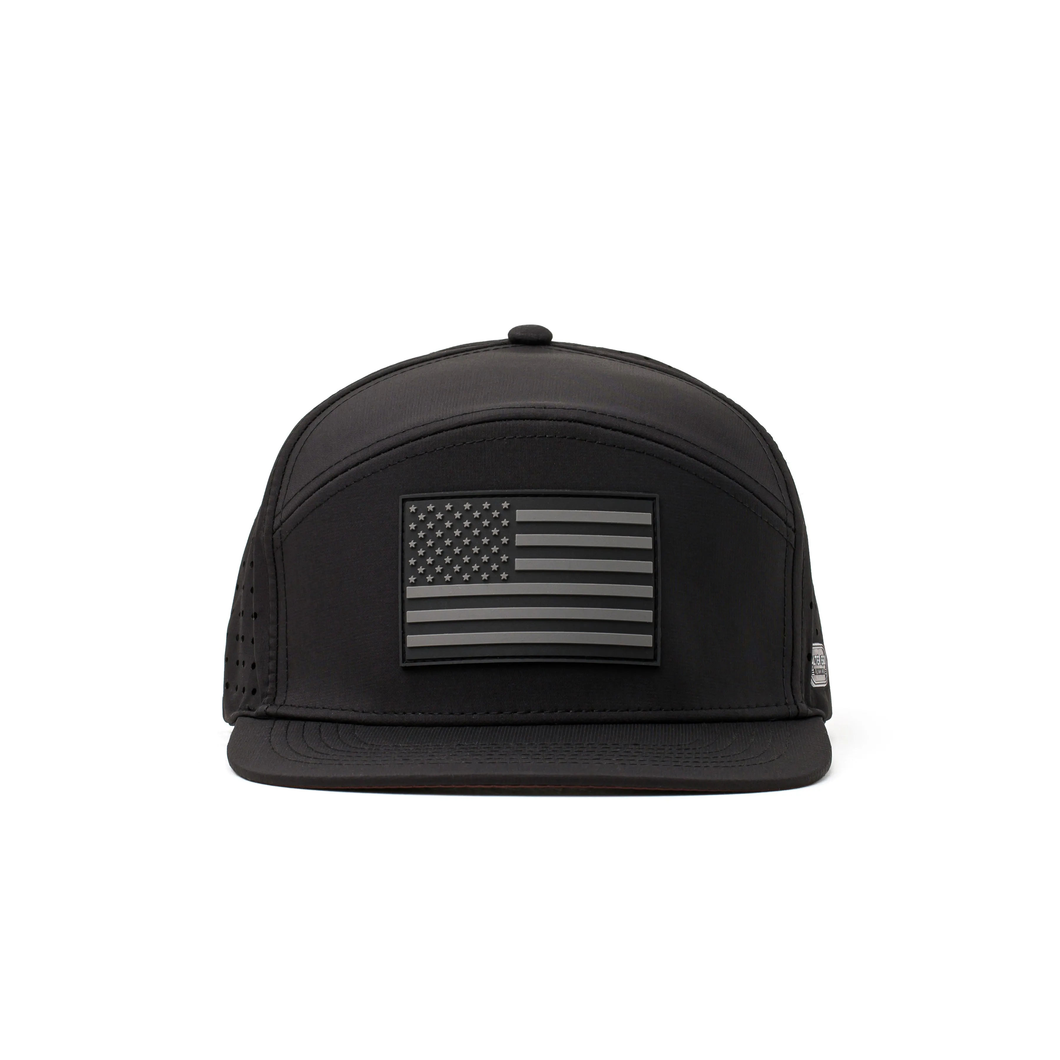 Drifter Splash Black Silver Flag