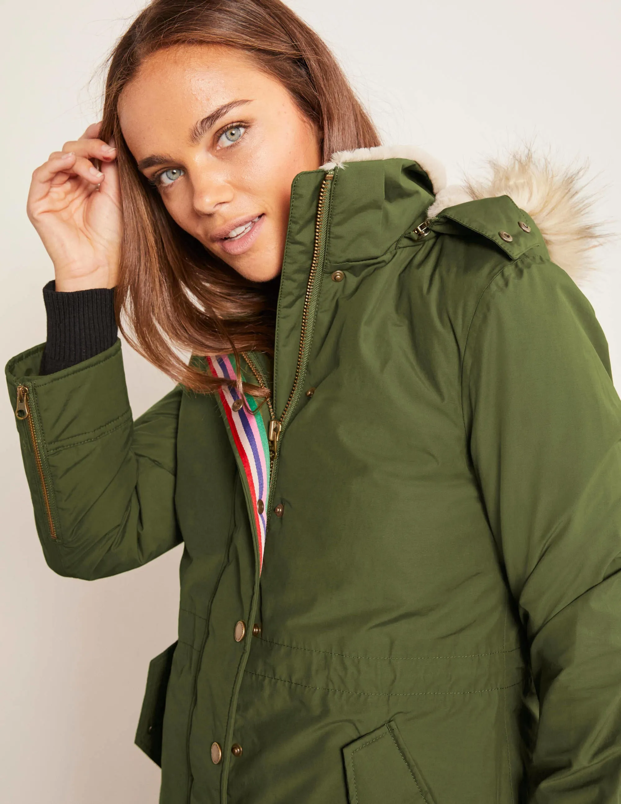 Dunbar Waterproof Parka-Oregano