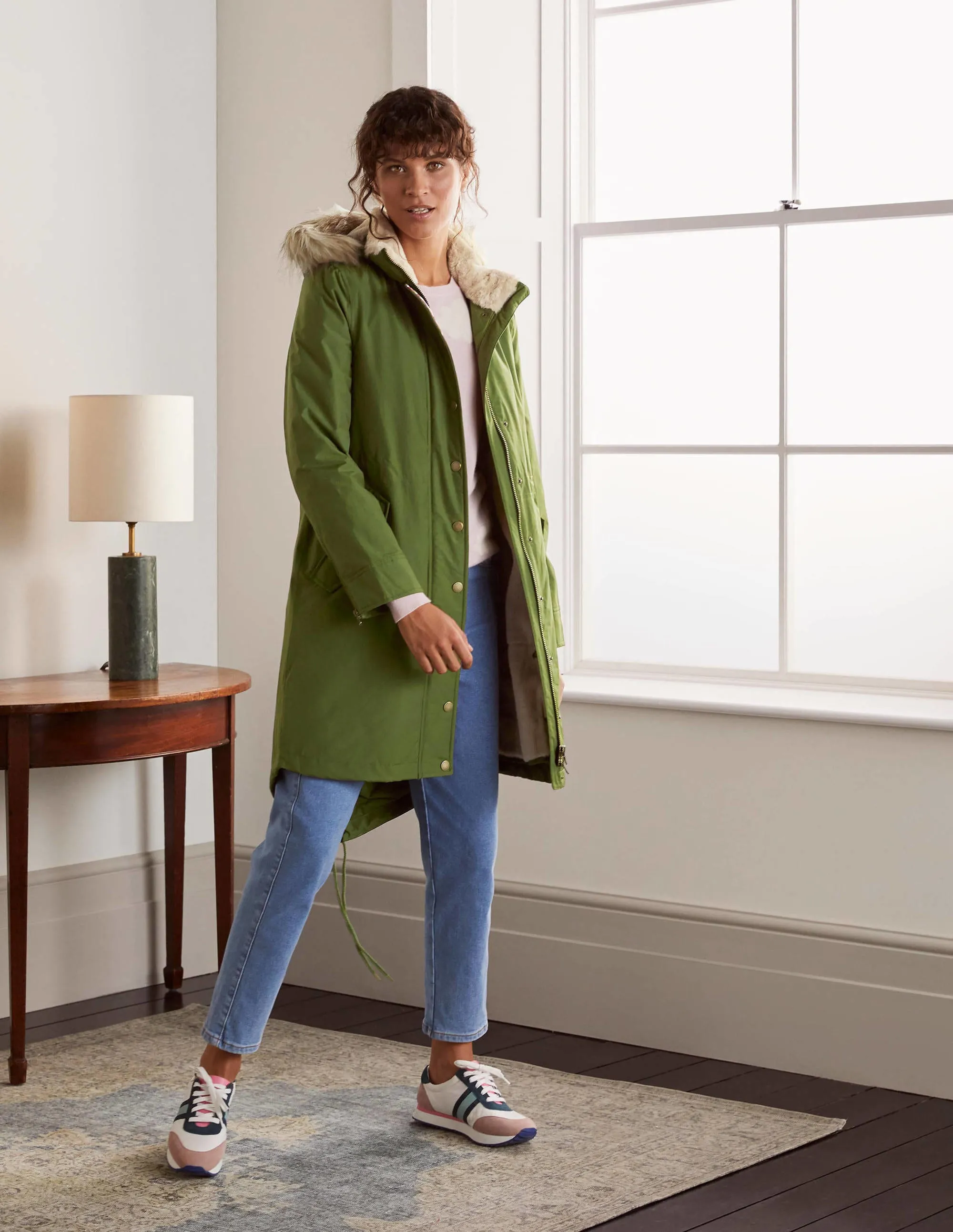 Dunbar Waterproof Parka-Oregano