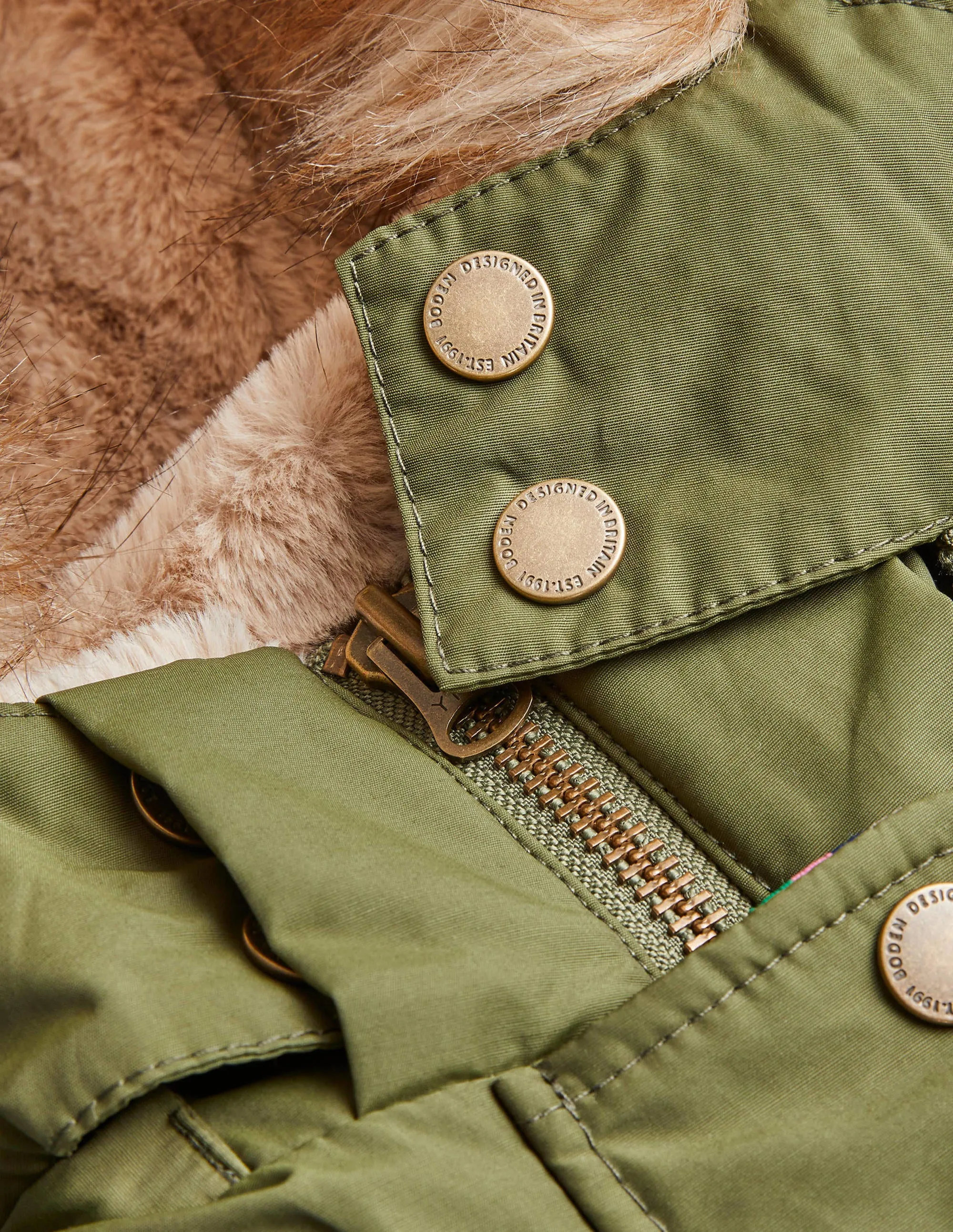 Dunbar Waterproof Parka-Oregano
