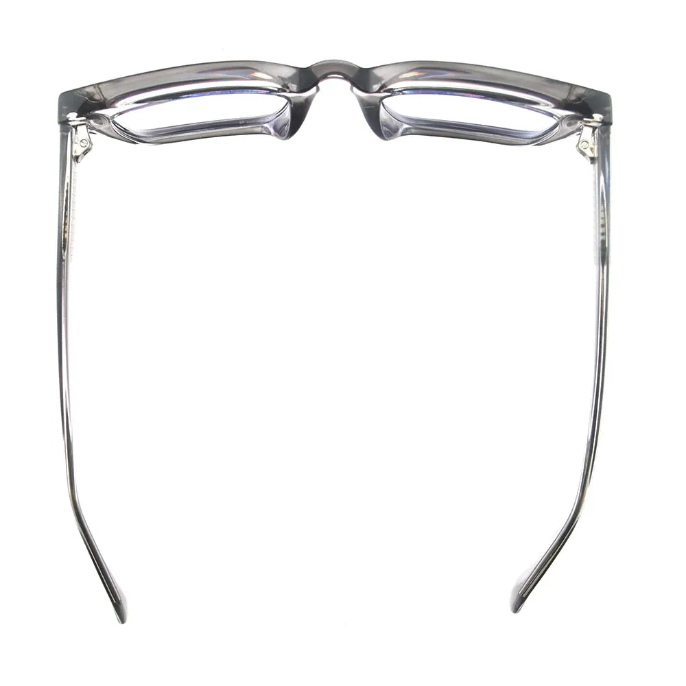 DYLAN | Transparent Light Grey | Blue Polarized Lens