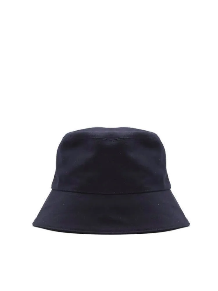 Fendi Logo Patch Denim Bucket Hat