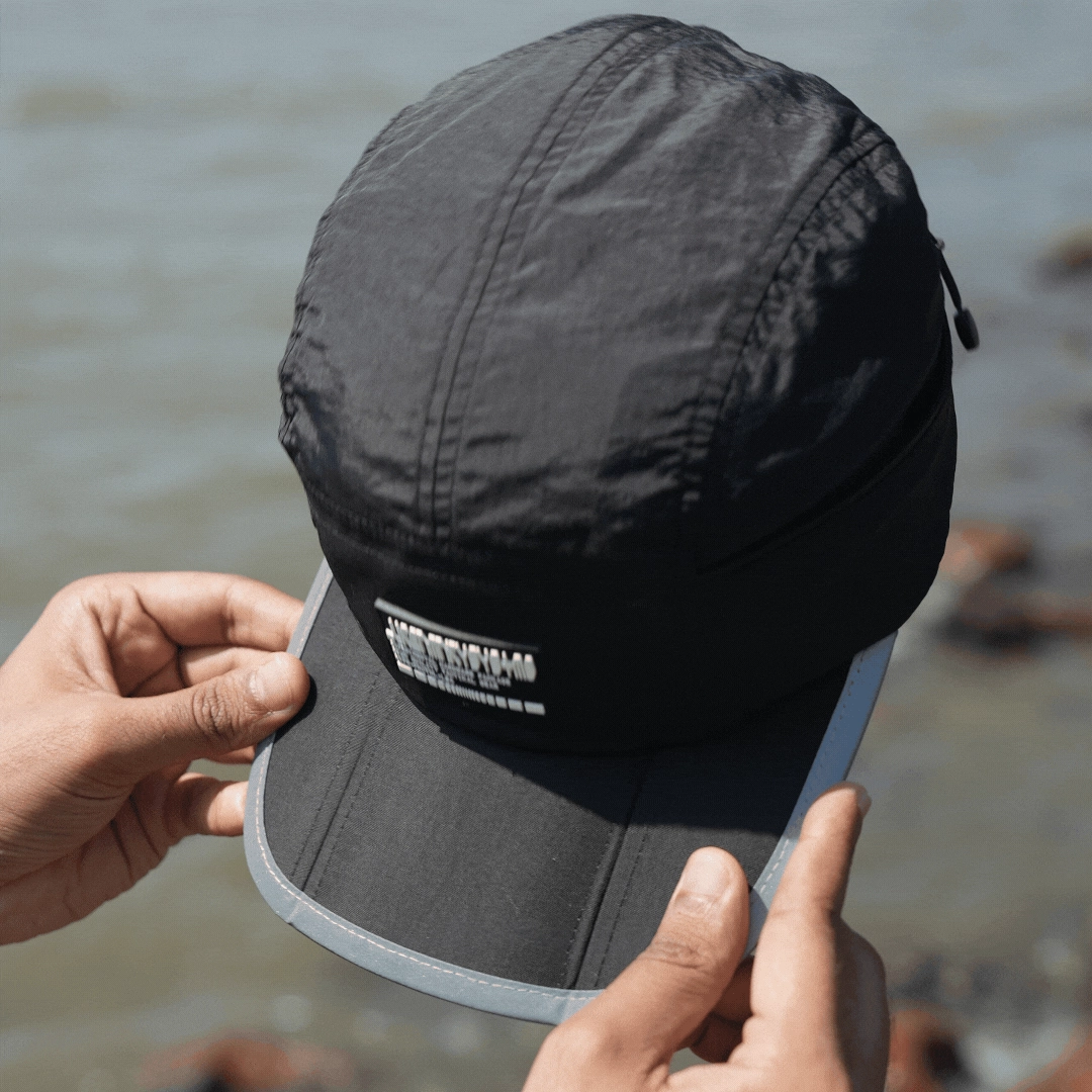 Foldable Camper Cap // Black