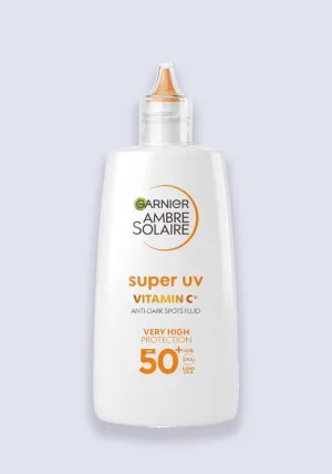 Garnier Ambre Solaire Super UV Vitamin C Invisible Daily Fluid SPF 50  40ml