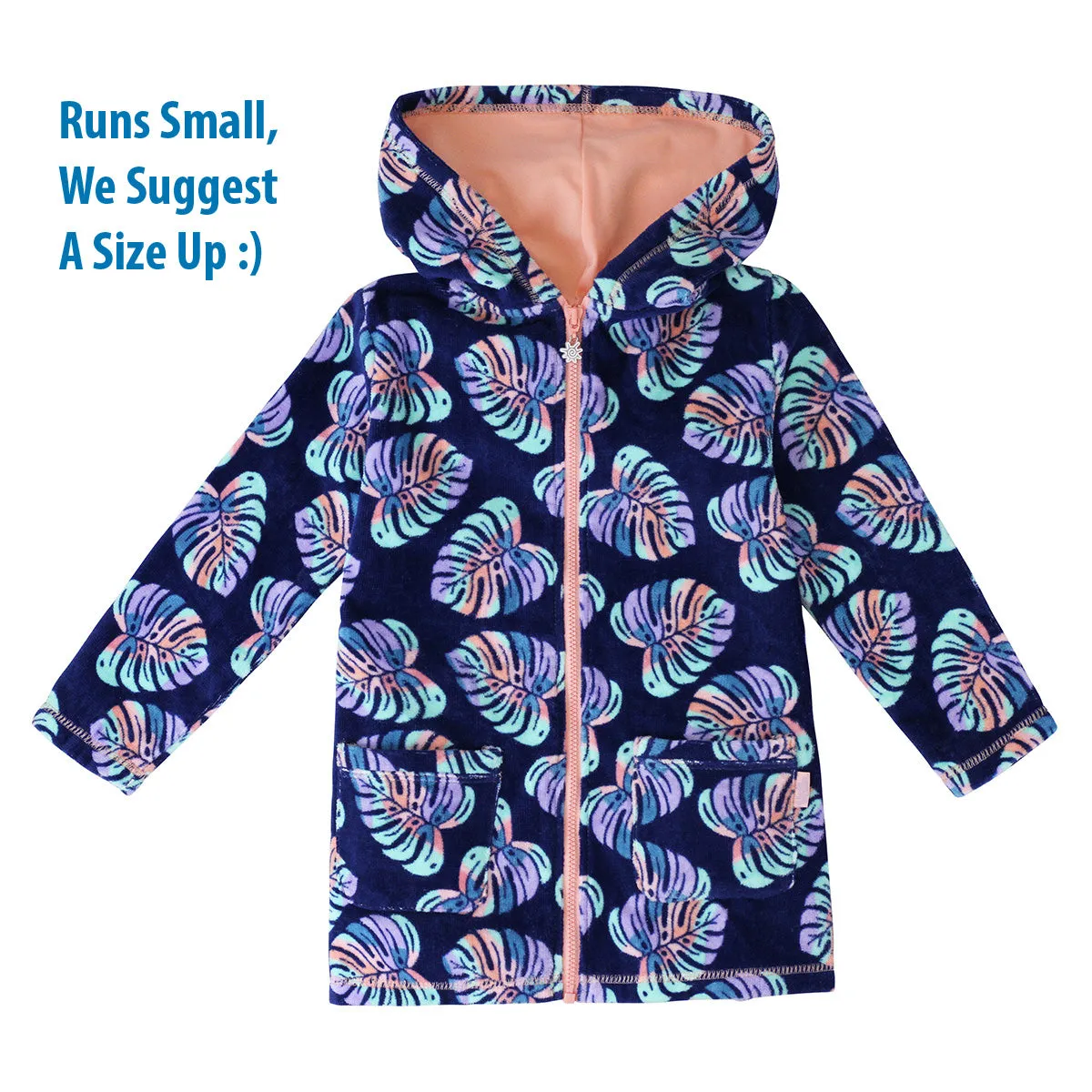 Girl's Hooded Terry Beach Cover-Up | FINAL SALE