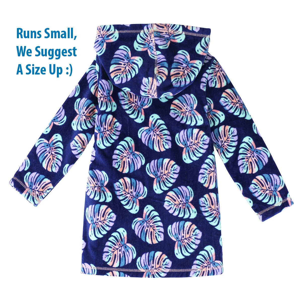 Girl's Hooded Terry Beach Cover-Up | FINAL SALE