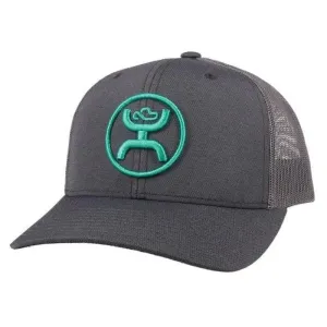 HOOey O Classic (Grey/Teal) - Trucker Cap
