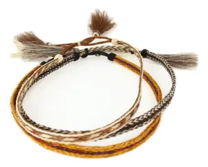 Horse Hair Hat Band 3/8 - Assorted Colours