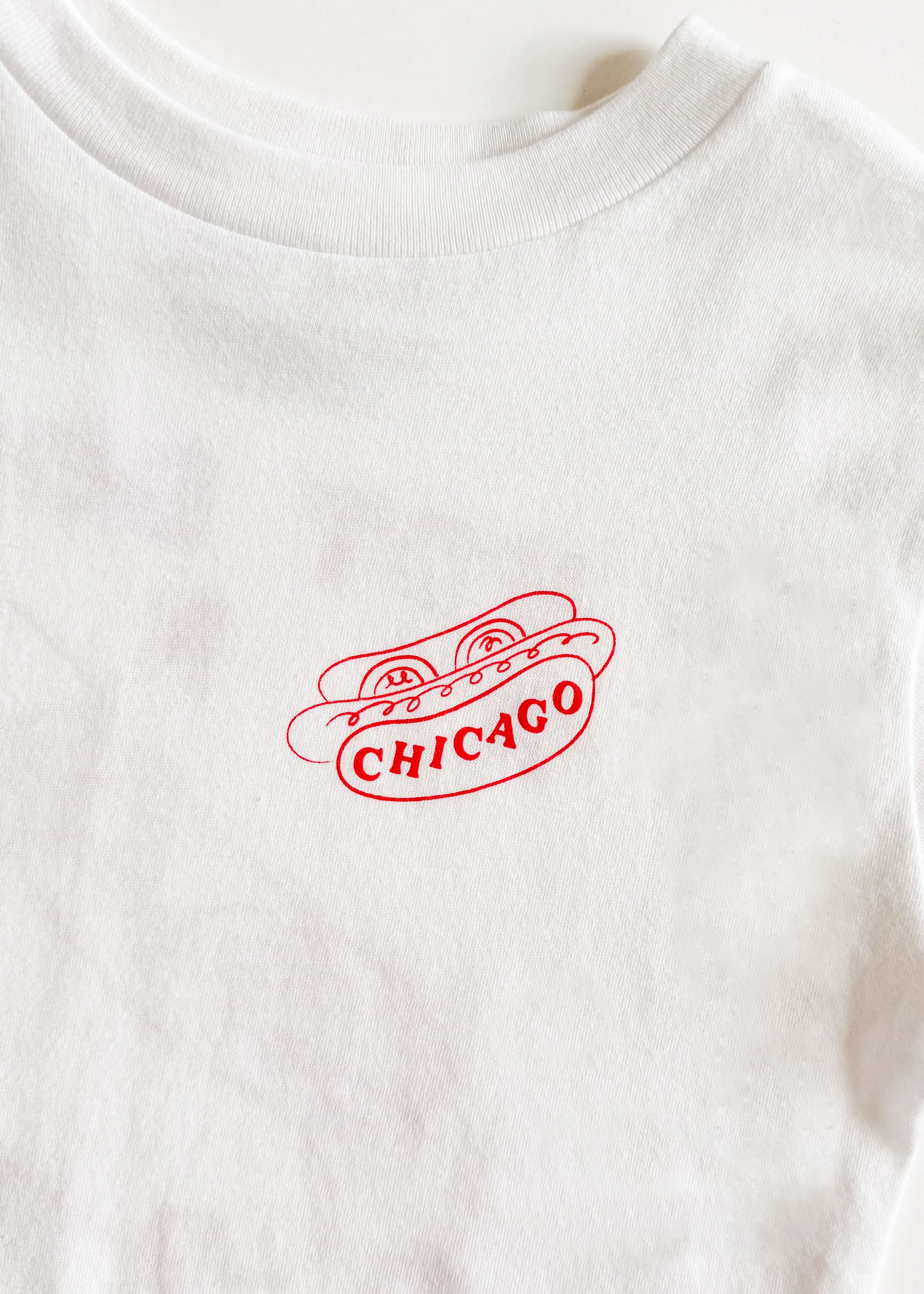 Hot Dogs & Home Runs Toddler Tee