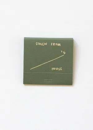 House Gift Matchbook