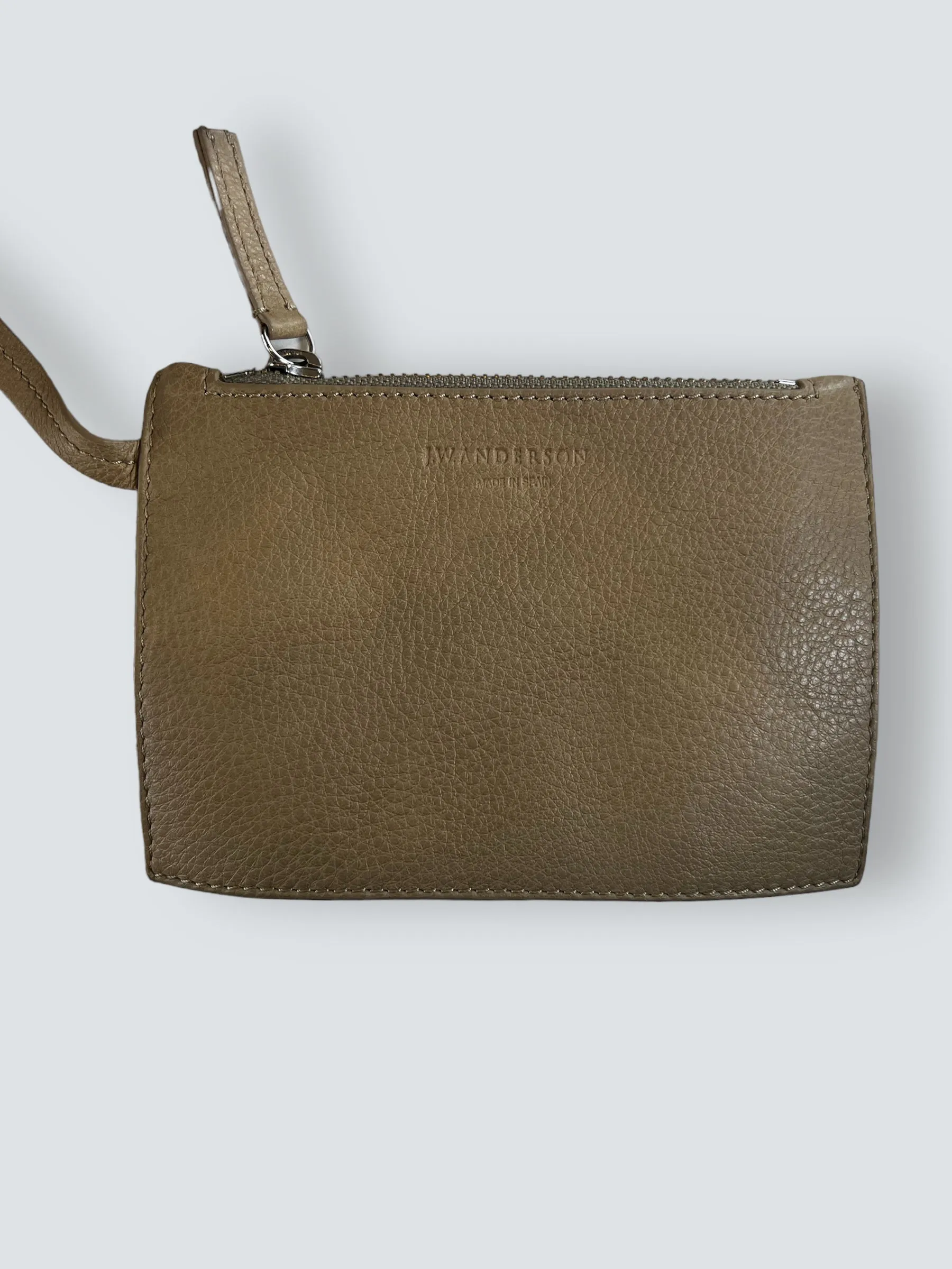 JW Anderson Cream Leather Bucket Bag
