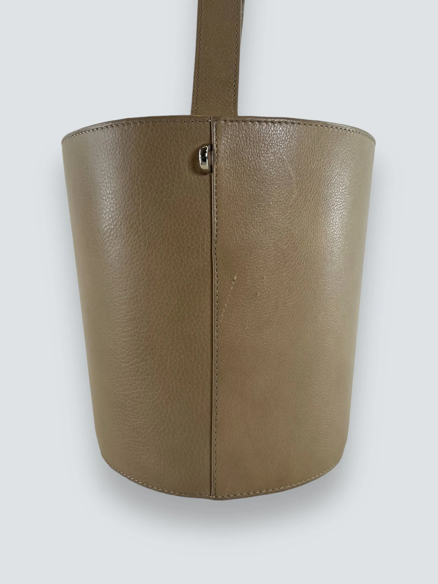 JW Anderson Cream Leather Bucket Bag