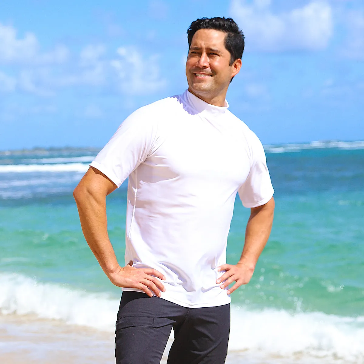 Men's Short Sleeve Sun & Swim Shirt
