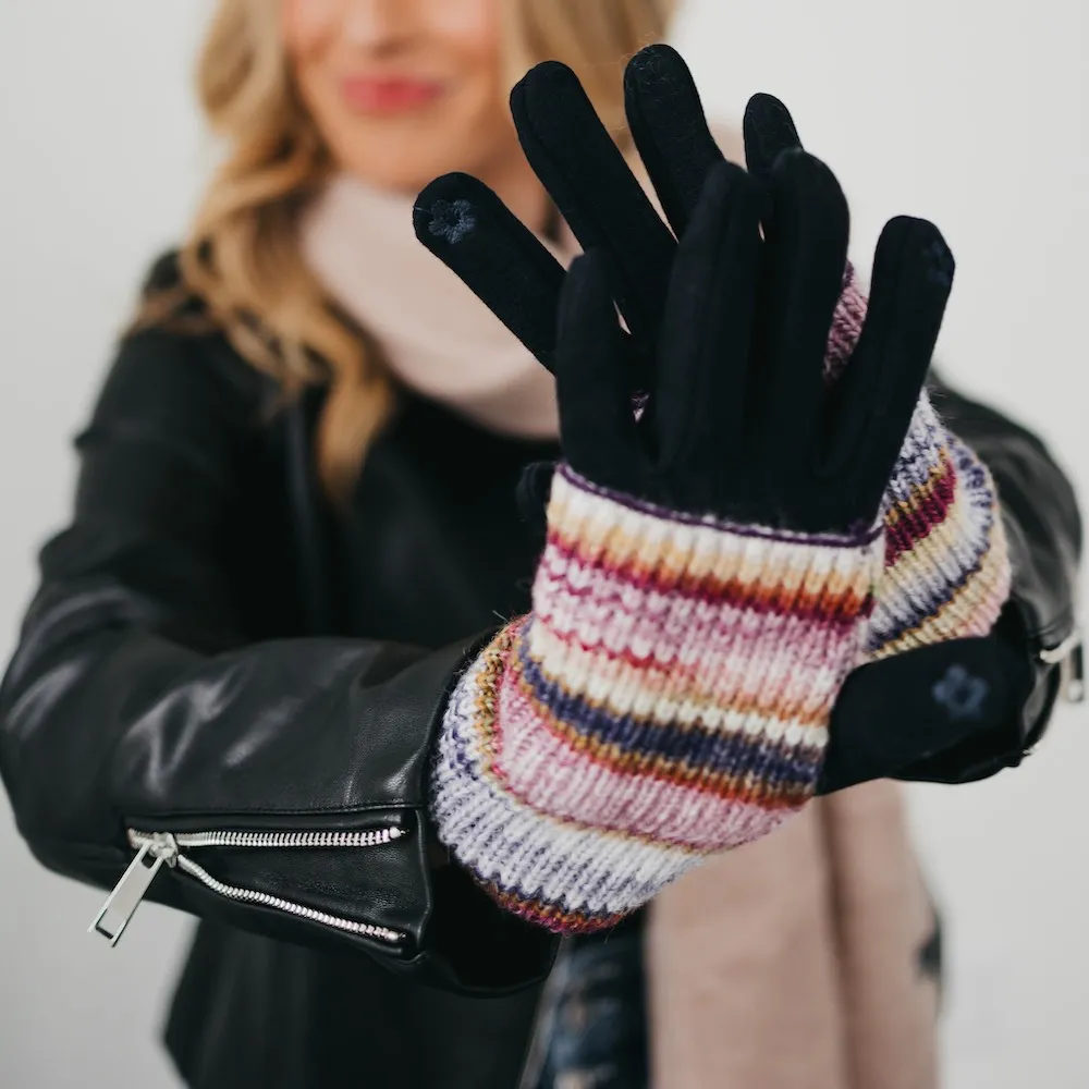 Multi Color 3 in 1 Glove Set