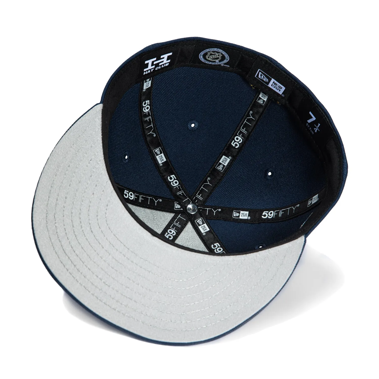 New Era 59Fifty Chicago Blackhawks Winter Classic Patch Script Hat - Navy