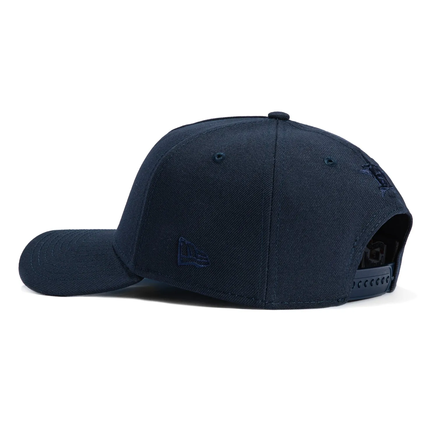 New Era 9Forty A-Frame Houston Astros 2022 World Series Patch Flame Snapback Hat - Navy