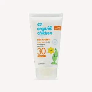 Organic Children Scent Free Sun Cream - SPF30 150ml