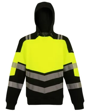 Regatta Mens Hi-Vis X-Pro Hoodie Class 2