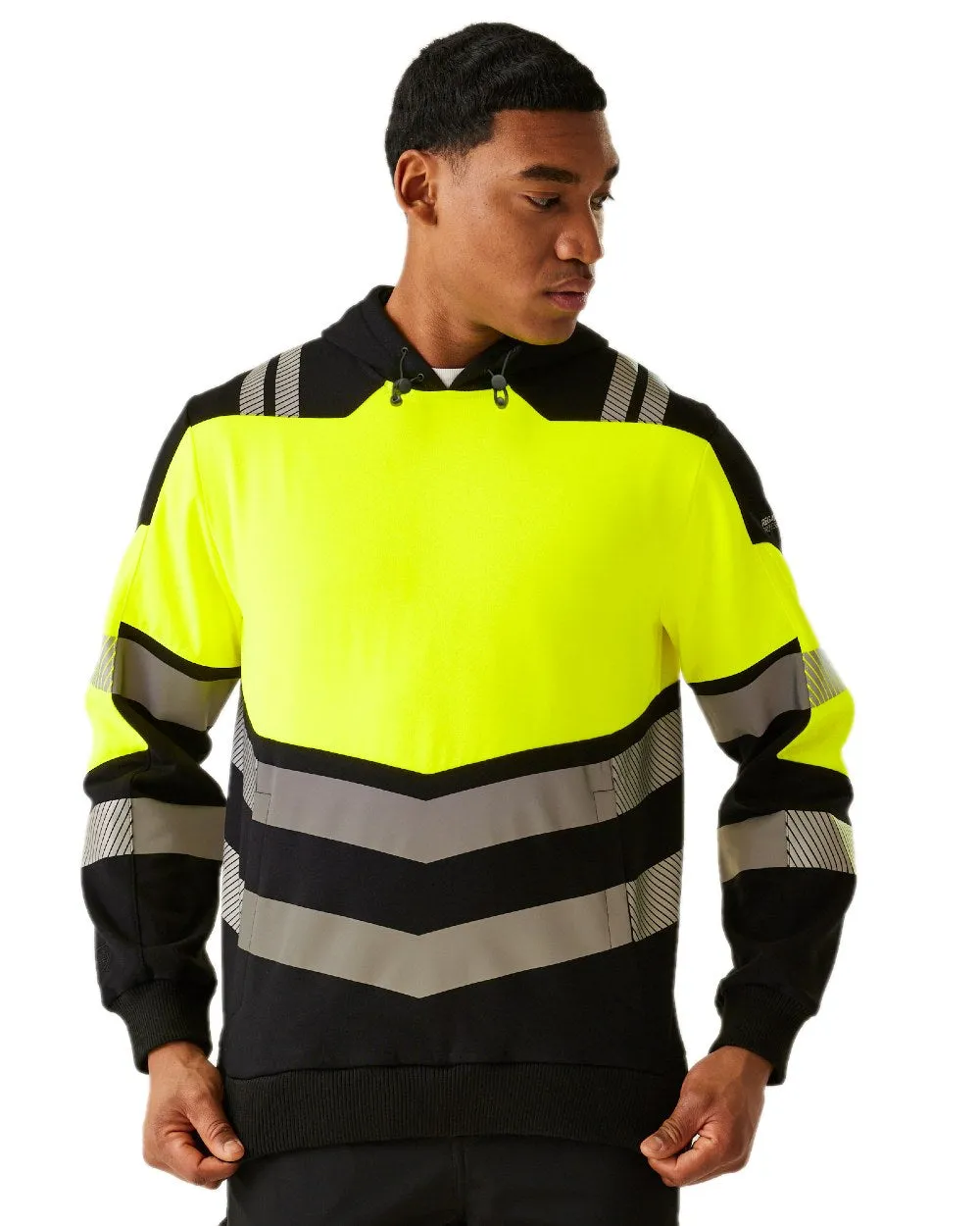 Regatta Mens Hi-Vis X-Pro Hoodie Class 2