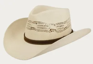Stetson 3698902 Marlon Western Vented Toyo Straw Hat