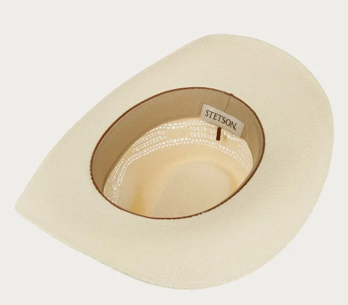 Stetson 3698902 Marlon Western Vented Toyo Straw Hat