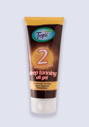 Sun Tropic Deep Tanning Oil Gel SPF 2 100ml