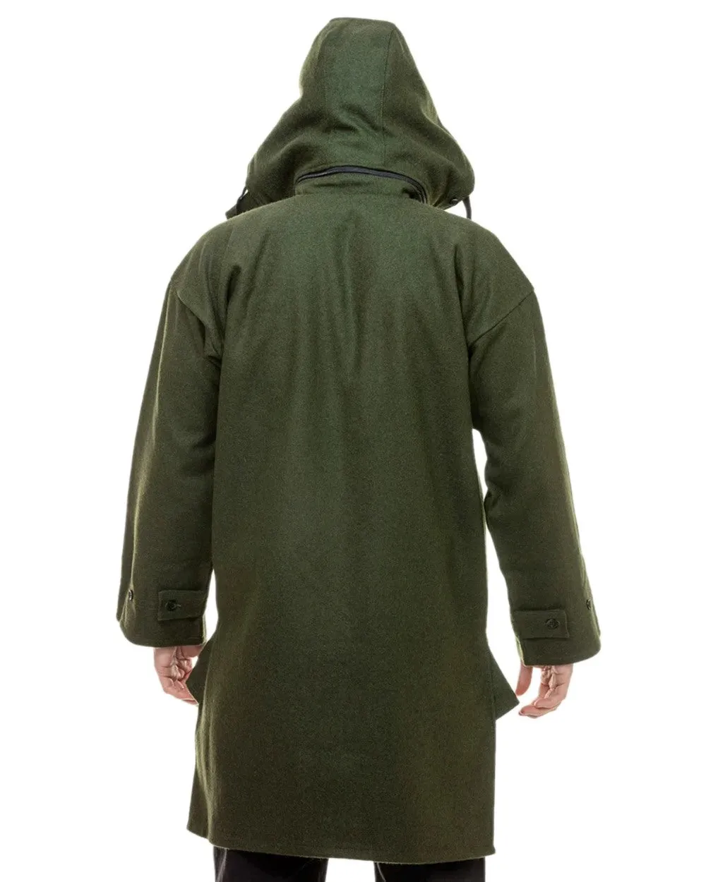 Swanndri Mens Mosgiel Wool Bushshirt with Zip Up Front