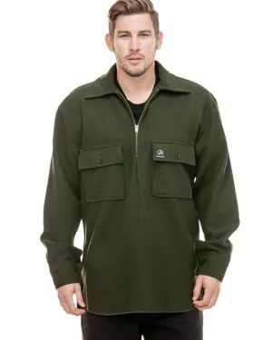Swanndri Mens Ranger Wool Zip Front Bushshirt