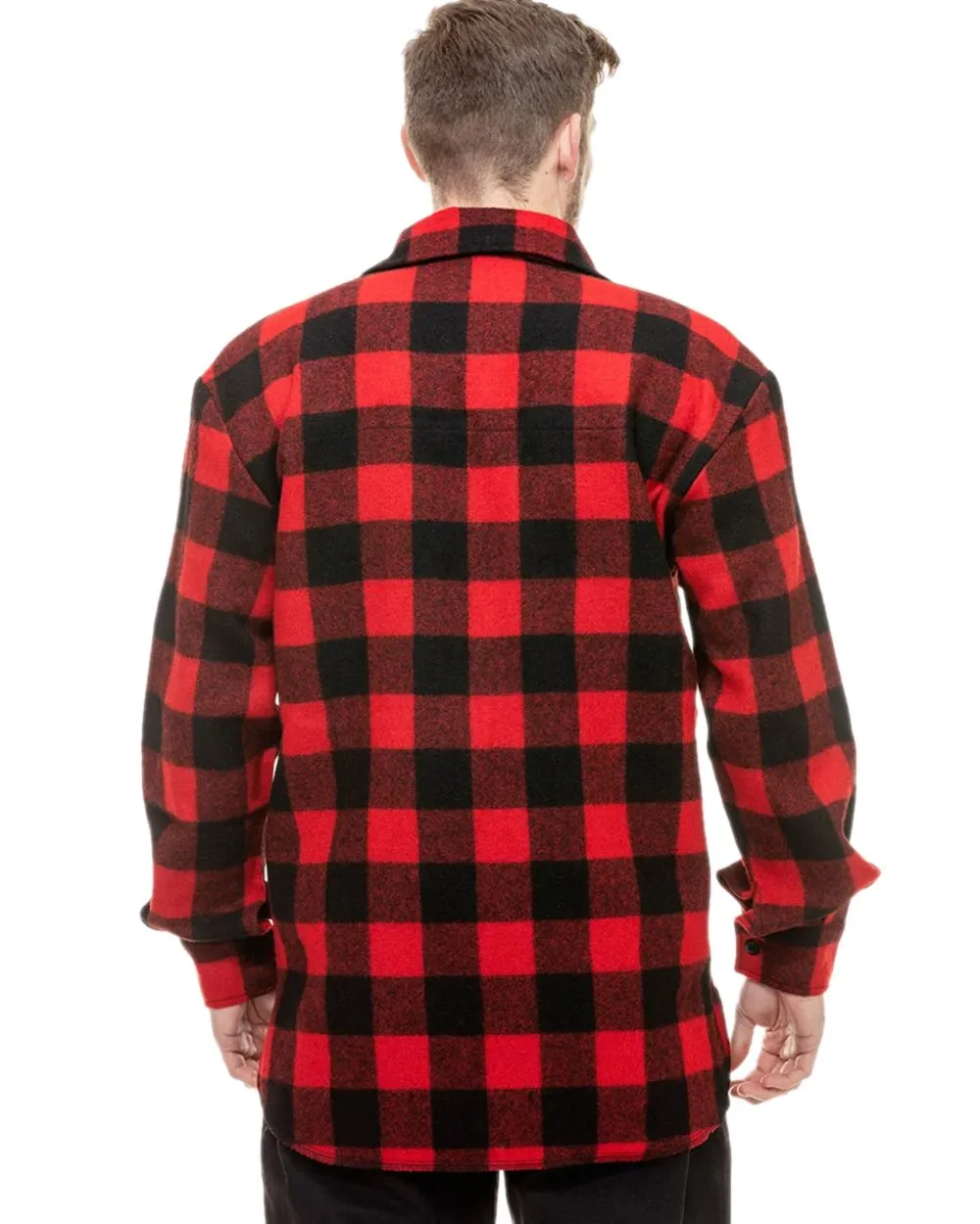 Swanndri Mens Ranger Wool Zip Front Bushshirt