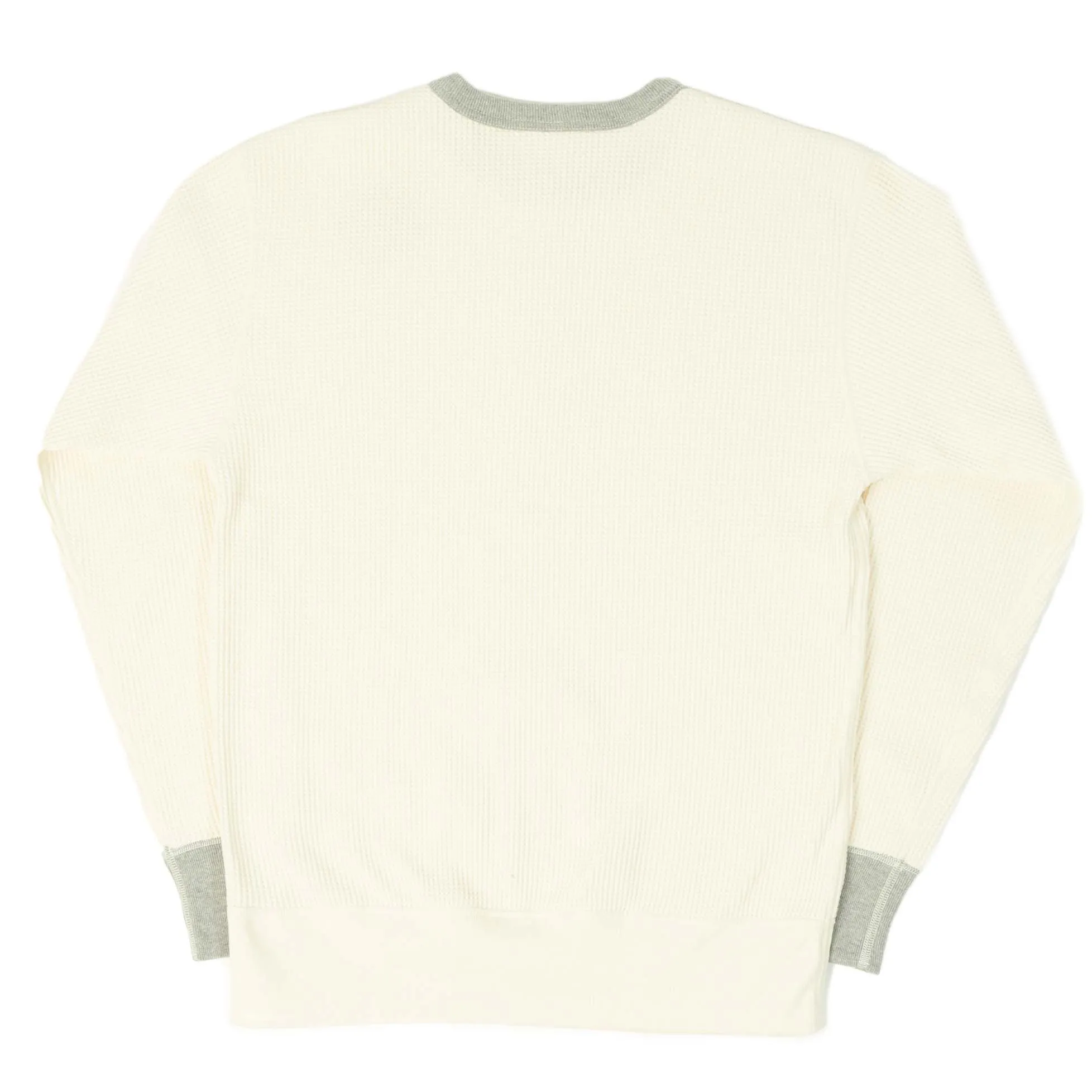 TOYS McCOY Big Waffle Crew Neck Sweatshirt - Natural