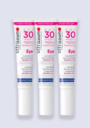 Ultrasun Eye Cream SPF 30 15ml - 3 Pack