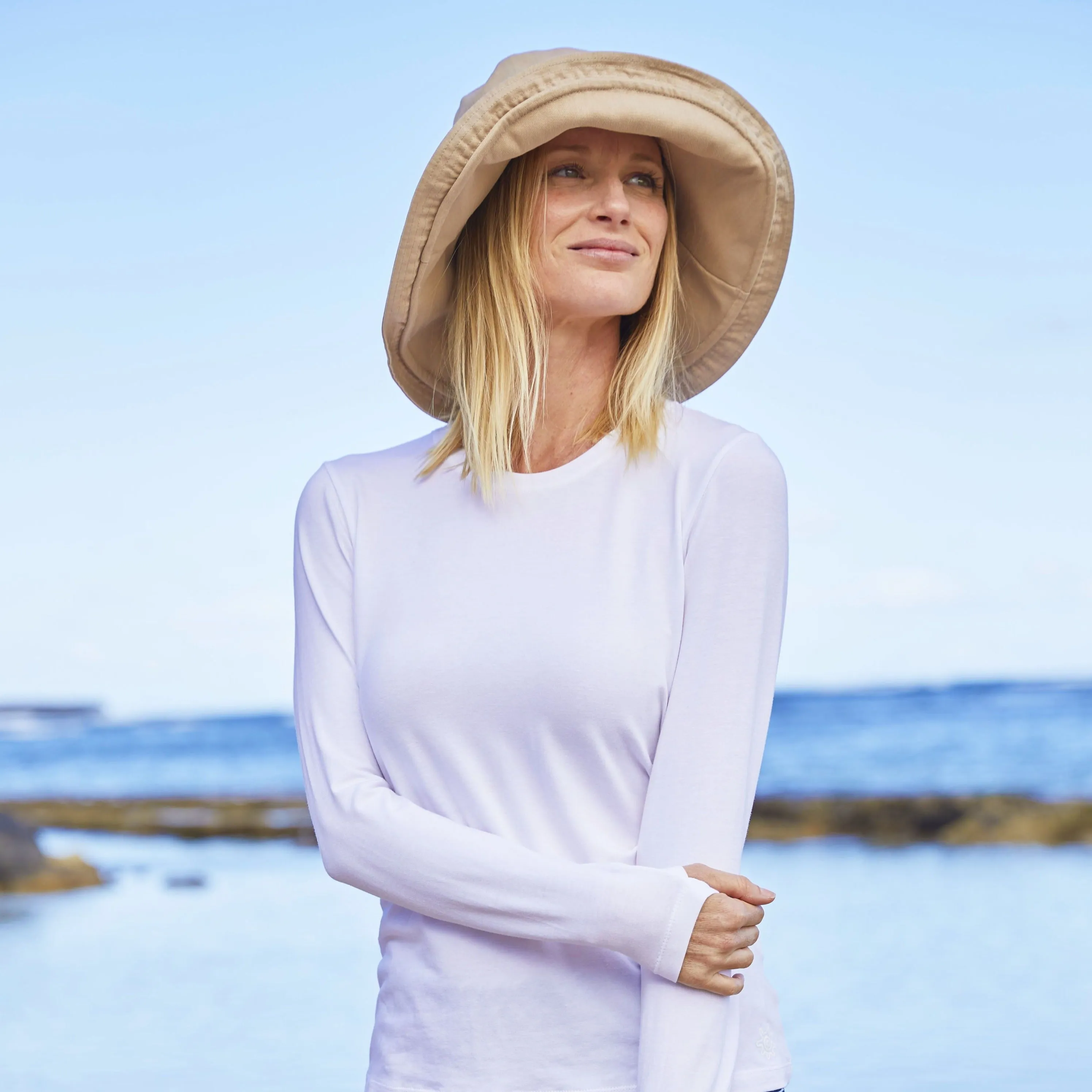 Women's Wide Brim Sun Hat